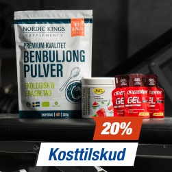 Kosttilskud - 20%